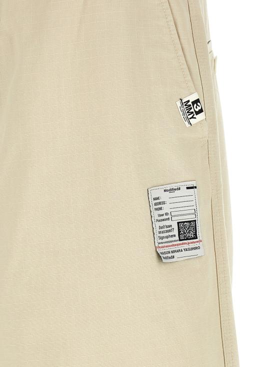 26SS 메종 미하라 야스히로 스트레이트 팬츠 J16PT161WHITE - MAISON MIHARA YASUHIRO