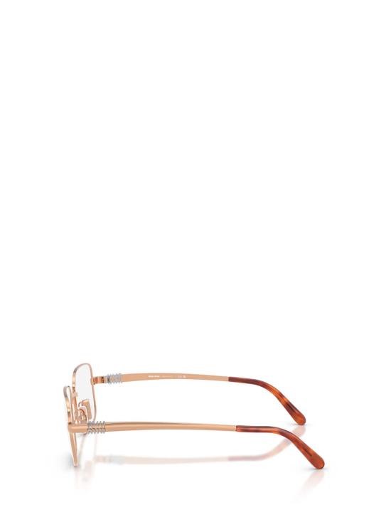 26FW 미우미우 안경 MU 51ZV ZVF1O1 PINK GOLD - MIU MIU