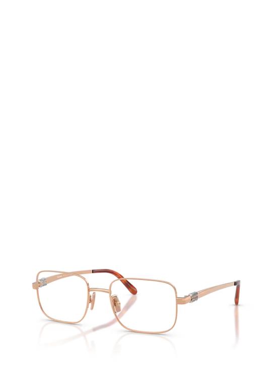 26FW 미우미우 안경 MU 51ZV ZVF1O1 PINK GOLD - MIU MIU