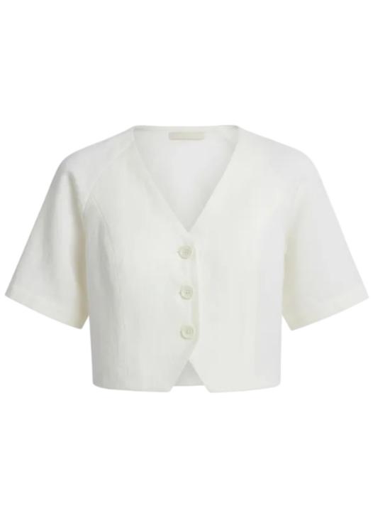  어피스 어파트 민소매 티셔츠 Apiece Apart Lia 크롭탑