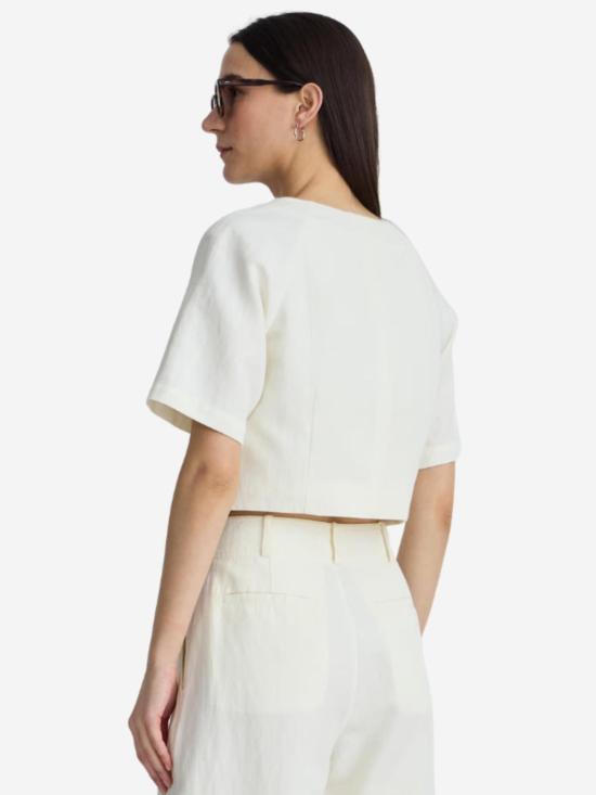  어피스 어파트 민소매 티셔츠 Apiece Apart Lia 크롭탑 - APIECE APART