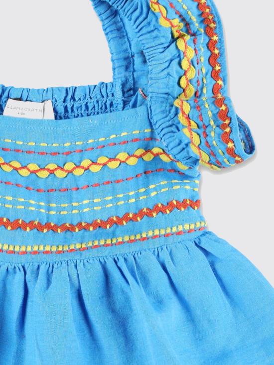 26SS [키즈] 스텔라 맥카트니 탑 TY5A82Z0138 673 Blue - STELLA MCCARTNEY