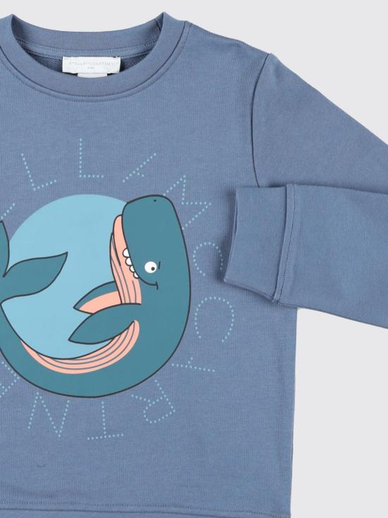 26SS [키즈] 스텔라 맥카트니 풀오버 TY4Q00Z3409 61B Blue - STELLA MCCARTNEY