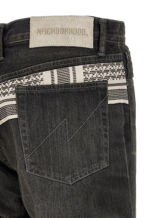 26SS 요지 야마모토 데님 팬츠 HKP94065BLACK - YOHJI YAMAMOTO