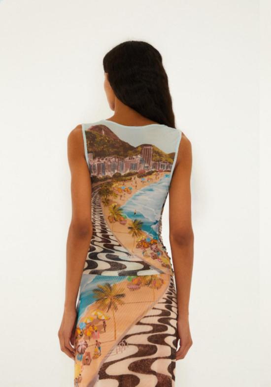  팜 리오 블라우스 코파카바나 비치 탑 - FARM RIO