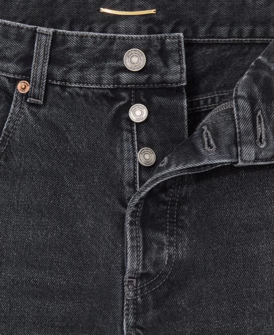 26SS 생로랑 스트레이트 팬츠 827965Y27YA 1226 ASH BLACK - SAINT LAURENT