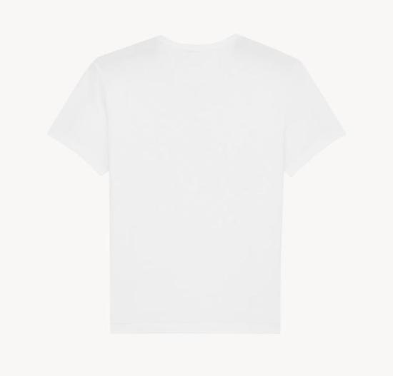 26SS 생로랑 반팔 티셔츠 859386Y37RY 9000 BLANC - SAINT LAURENT