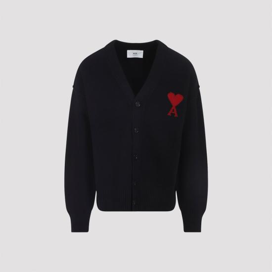  아미 가디건 알렉상드르 마티우시 ADC 카디건 블랙 레드 - AMI