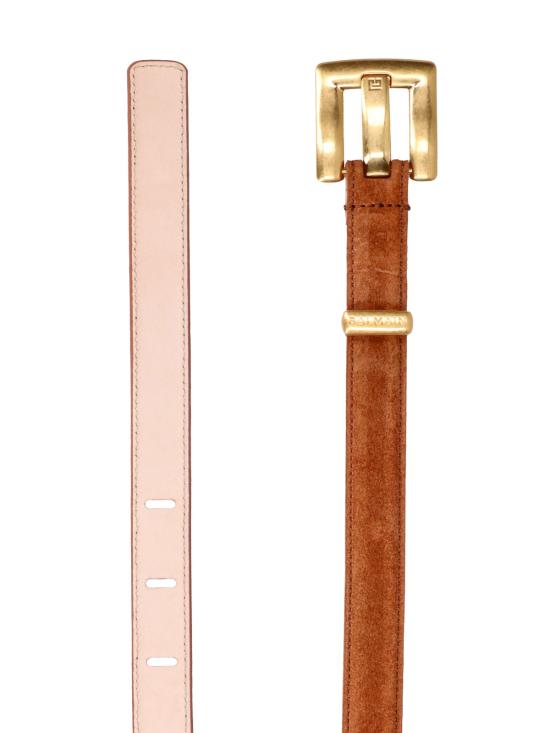 26SS 발망 벨트 GN0WJ191LSDD 8DF Brown - BALMAIN