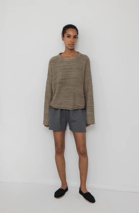  울 하이드 스웨터 루즈핏 풀오버 - WOL HIDE