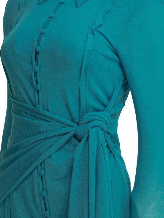 26SS 가니 미디 원피스 A1030222ZVP - GANNI