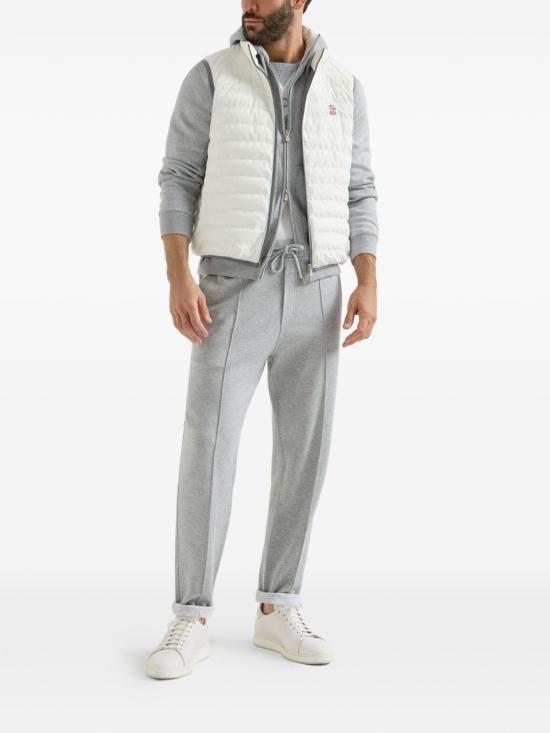 26SS 브루넬로 쿠치넬리 로고 티셔츠 M0B131001G CFR27 White - BRUNELLO CUCINELLI