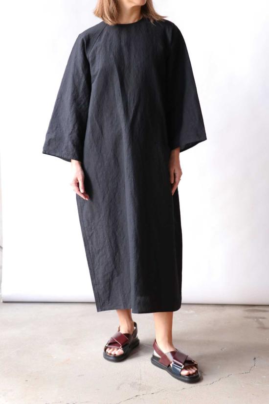  소피 드후레 롱 원피스 Sofie D'hoore Diya 릴렉스드 라글란 슬리브 드레스