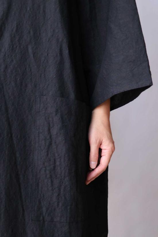  소피 드후레 롱 원피스 Sofie D'hoore Diya 릴렉스드 라글란 슬리브 드레스 - SOFIE D'HOORE