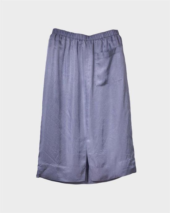  사야카 다비스 뉴욕 미디 스커트 사야카 데이비스 뉴욕 풀온 스커트 라벤더 그레이 색상 - SAYAKA DAVIS NEW YORK