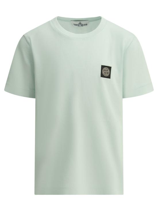 26SS [키즈] 스톤 아일랜드 티셔츠 2100002KS0047V0041 Light blue