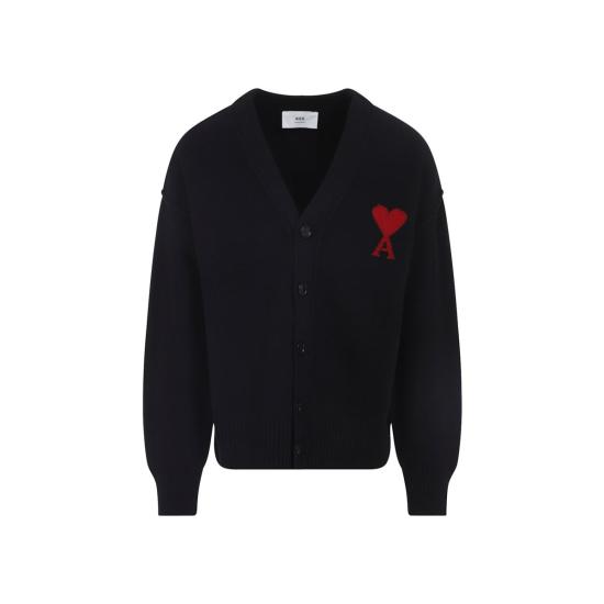  아미 가디건 알렉상드르 마티우시 ADC 카디건 블랙 레드 - AMI