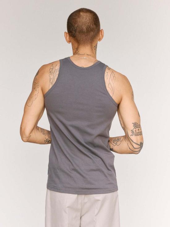  질샌더 민소매 티셔츠 질 샌더 페블 코튼 저지 탱크탑 - JIL SANDER