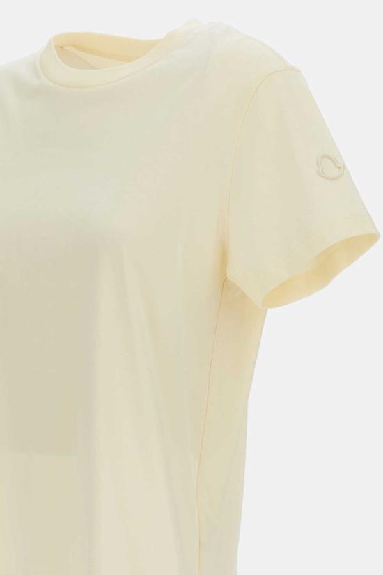  몽클레어 반팔 티셔츠 화이트 - MONCLER