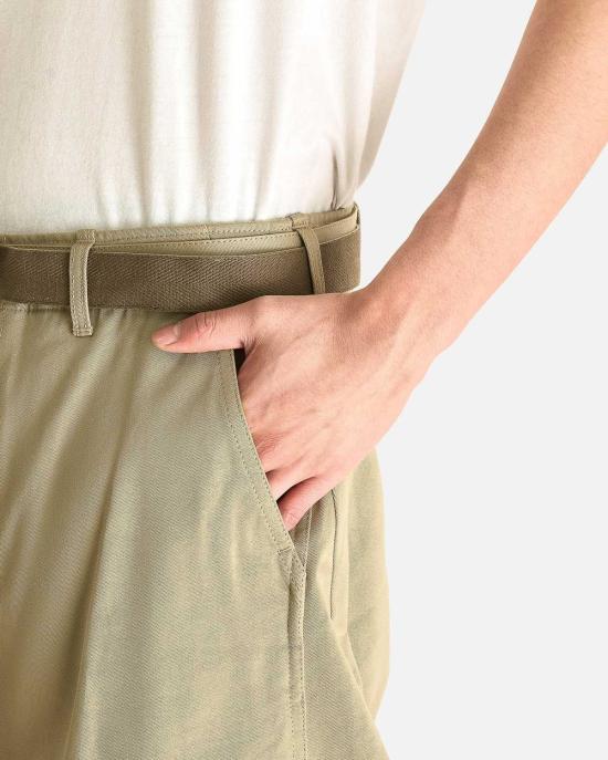  사카이 치노 팬츠 Sacai 코튼  베이지 색상 - SACAI