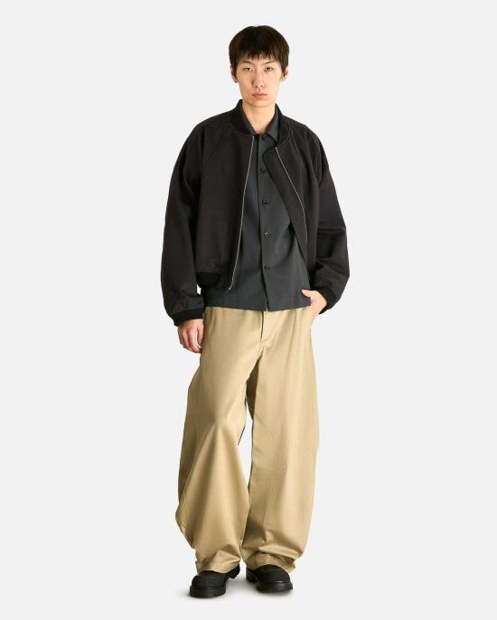  사카이 치노 팬츠 Sacai 코튼  베이지 색상 - SACAI