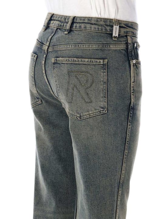  리프레젠트 데님 팬츠 Represent R1 슬림 데님 진 블루 크림 - REPRESENT