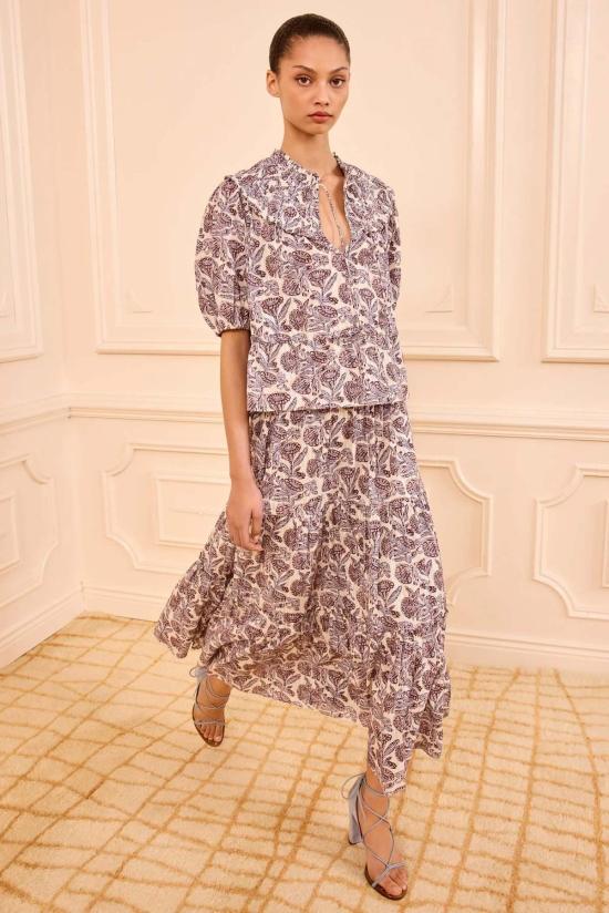  울라 존슨 블라우스 엘비 탑 - ULLA JOHNSON