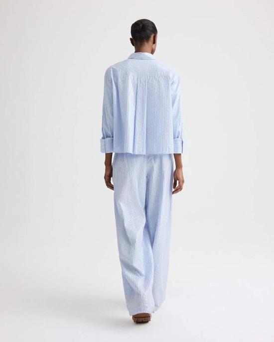  티더블유피 탑 타운십 J.D. 셔츠 블루 미드나잇 - TWP