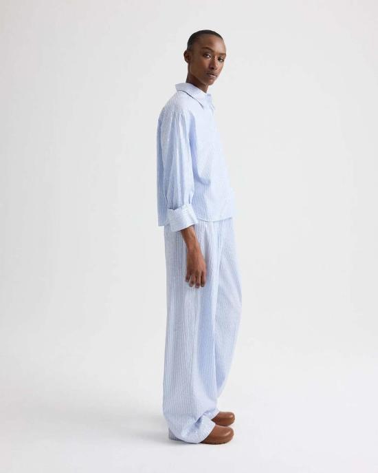  티더블유피 탑 타운십 J.D. 셔츠 블루 미드나잇 - TWP