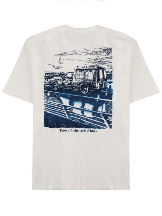 26SS 씨피 컴퍼니 반팔 티셔츠 20CMTS267A 110656W103 WHITE - C.P. COMPANY