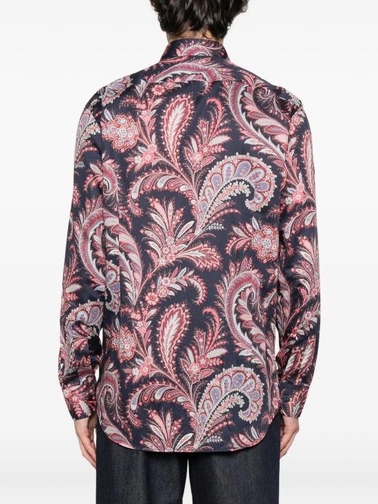 25FW 에트로 긴팔 셔츠 MRIB000199SA5L1 X0883 BLUE - ETRO