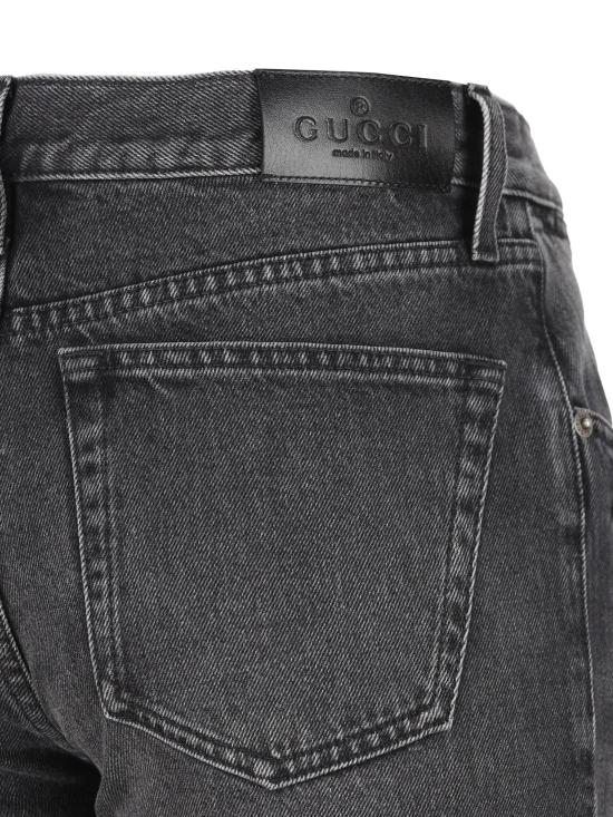 26SS 구찌 스트레이트 팬츠 866906XDDF1 1165 GREY - GUCCI