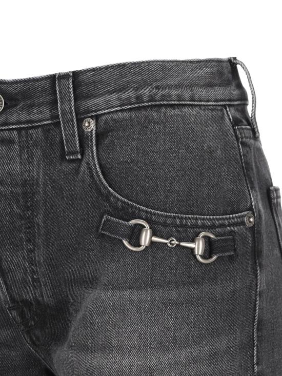 26SS 구찌 스트레이트 팬츠 866906XDDF1 1165 GREY - GUCCI