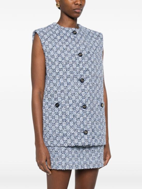 26SS 구찌 베스트 855777ZAUE2 4262 BLACK - GUCCI