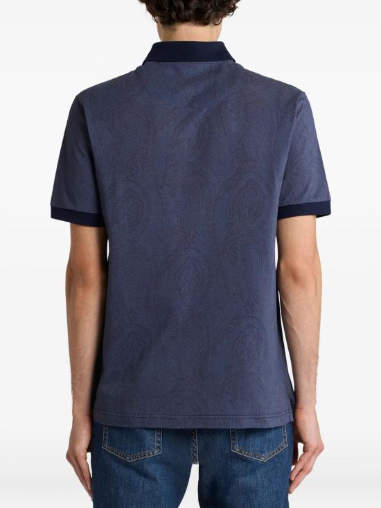 26SS 에트로 반팔 티셔츠 MRMD0004AKF84 X0883 BLUE - ETRO