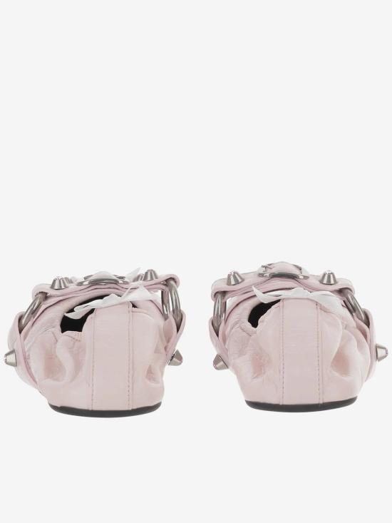 26SS 발렌시아가 플랫 슈즈 864665WZD41 5158 PINK PURPLE - BALENCIAGA