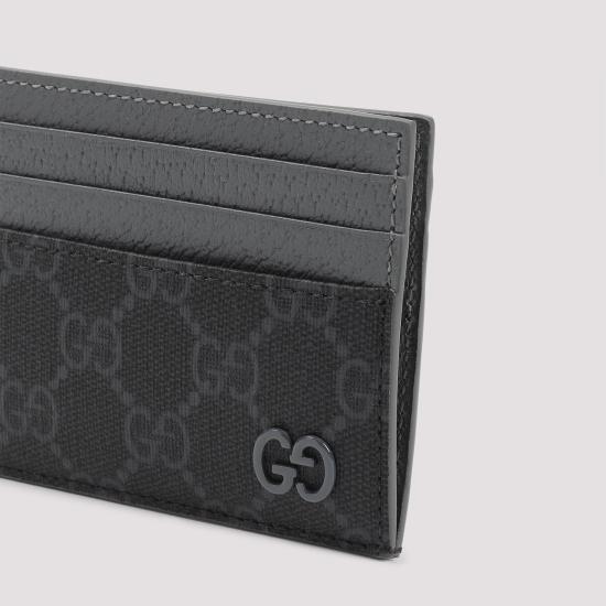 26SS 구찌 GG 수프림 카드지갑 795230FACQC 1048 BLACK - GUCCI