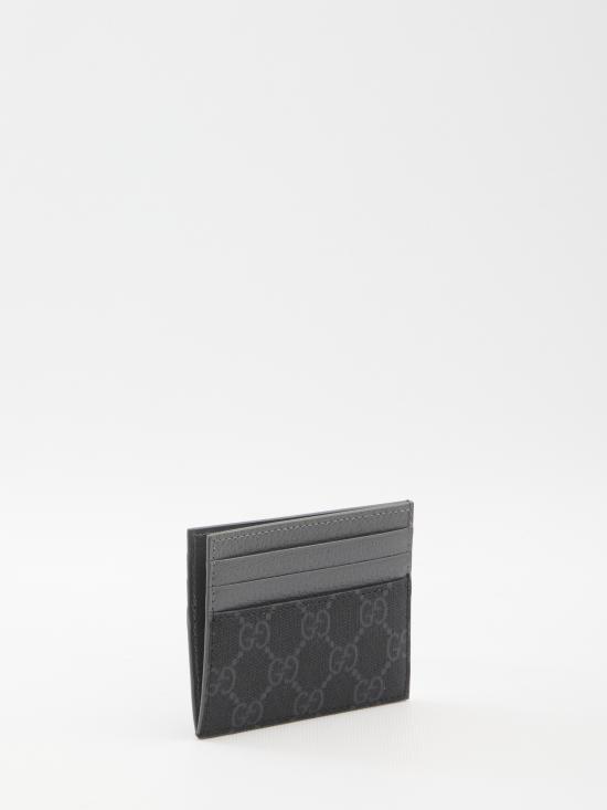 26SS 구찌 GG 수프림 카드지갑 795230FACQC 1048 BLACK - GUCCI