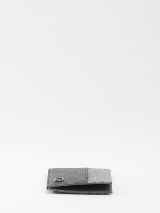 26SS 구찌 GG 수프림 카드지갑 795230FACQC 1048 BLACK - GUCCI