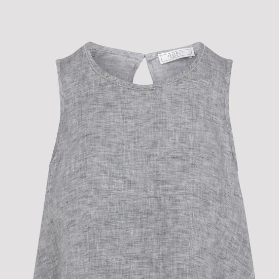 26SS 페세리코 반팔 티셔츠 S0819702600 962 BLUE - PESERICO