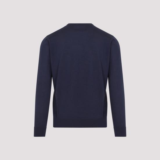 26SS 에르메네질도제냐 스웨터 UHJ00A3110 B97 BLUE - ERMENEGILDO ZEGNA