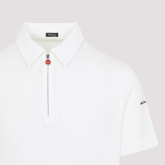 26SS 키톤 폴로 티셔츠 UMK087701001 BIANCO WHITE - KITON