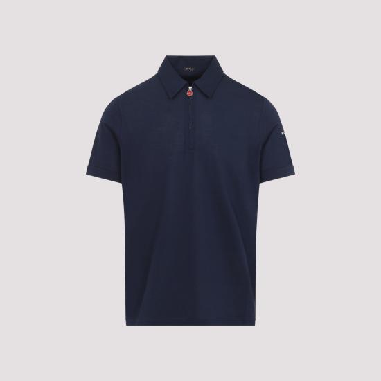 26SS 키톤 폴로 티셔츠 UMK087703000 BLU BLUE - KITON
