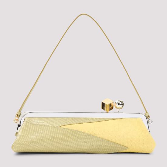 26SS 자크뮈스 살롱 마이스 클러치 BAW00413AC09A13 2RB YELLOW ORANGE - JACQUEMUS