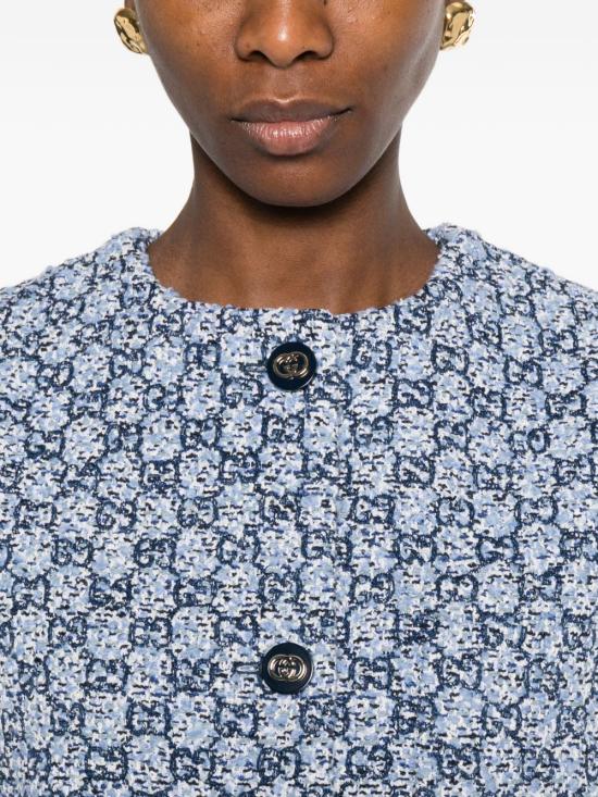 26SS 구찌 반팔 티셔츠 855777ZAUE24262 blue - GUCCI