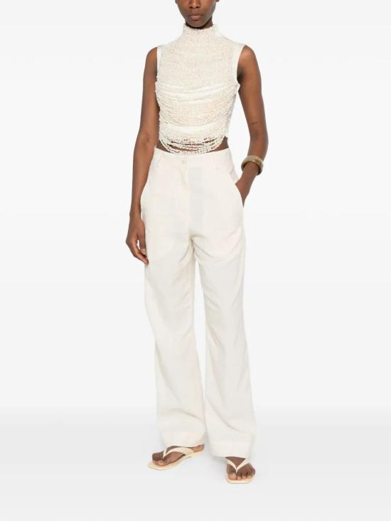 26SS 드리스 반 노튼 스트레이트 팬츠 0109763183 5 NUDE NEUTRALS - DRIES VAN NOTEN