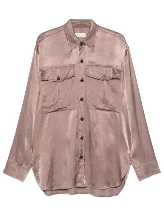 26SS 드리스 반 노튼 긴팔 셔츠 0207103277 301 PINK PURPLE