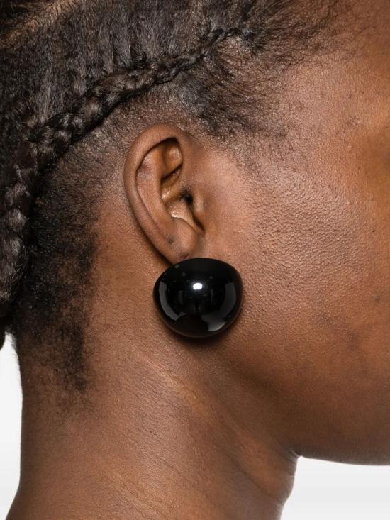 26SS 엠포리오 아르마니 이어링 EW004507AF25216 UC001 BLACK - EMPORIO ARMANI