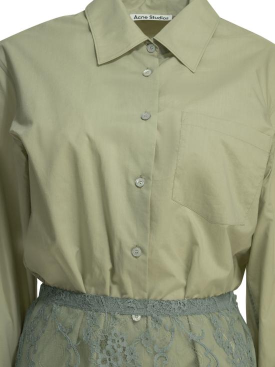 26SS 아크네 스튜디오 미디 원피스 A20912CRW GREEN - ACNE STUDIOS