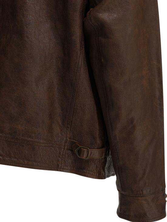 26SS 리바이스 가죽 자켓 005BO0000 BROWN - LEVI'S